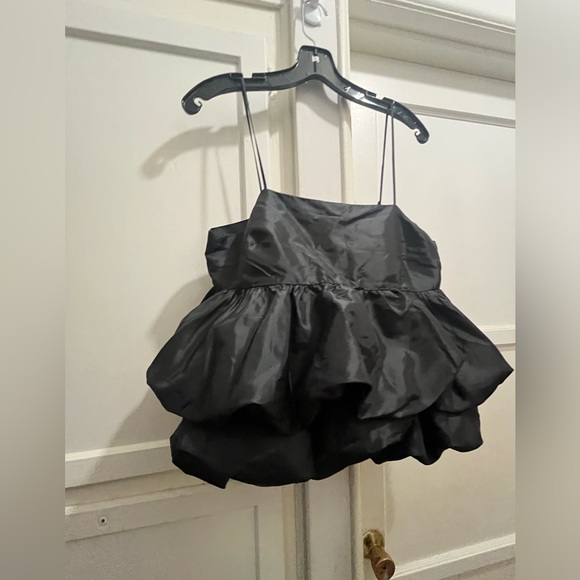 Target x A New Fay tiered taffeta bubble tank top NWT size small - Picture 8 of 11